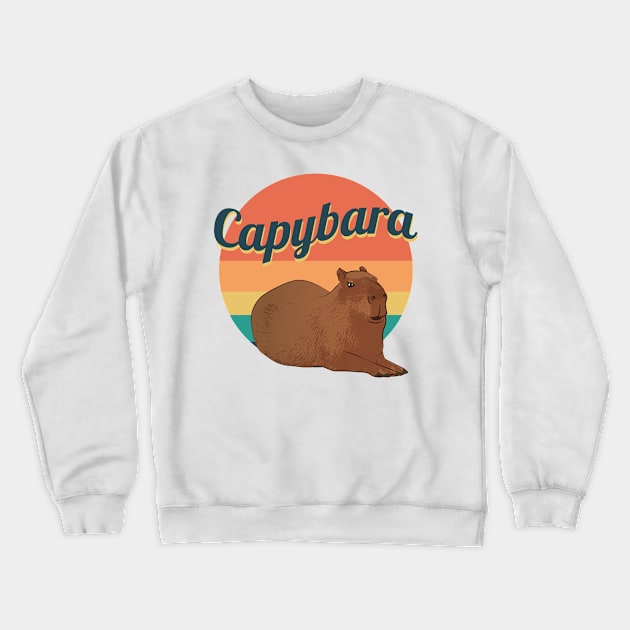 Capybara Crewneck Sweatshirt by Licença Poética